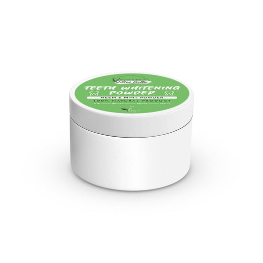 Set Bella Neem & Mint Teeth Whitening Powder – 100% Natural Product