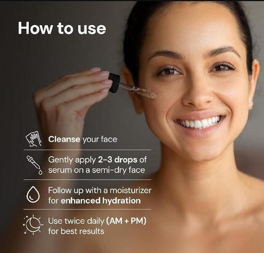 One Serum. Five Benefits. Total Skin Transformation.