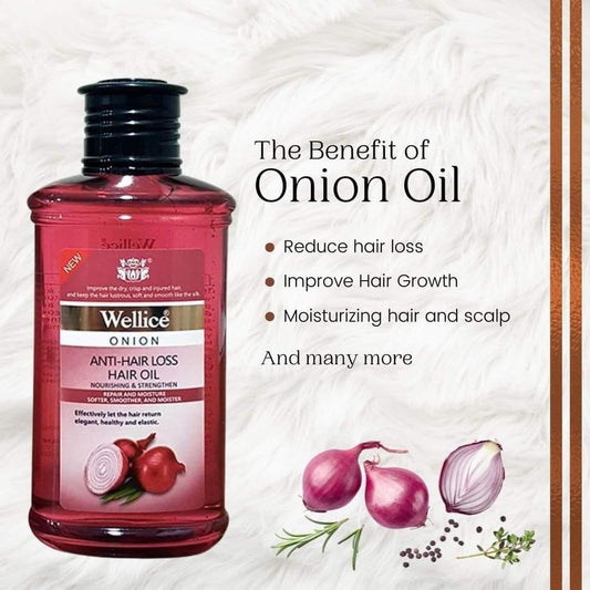 Well Onion Anti-Hair Loss Hair Oil